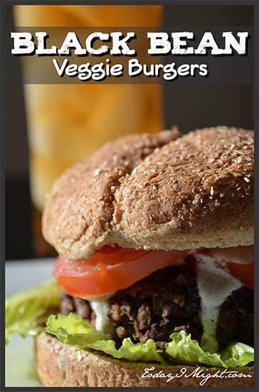 todayimight.com | Black Bean Veggie Burgers