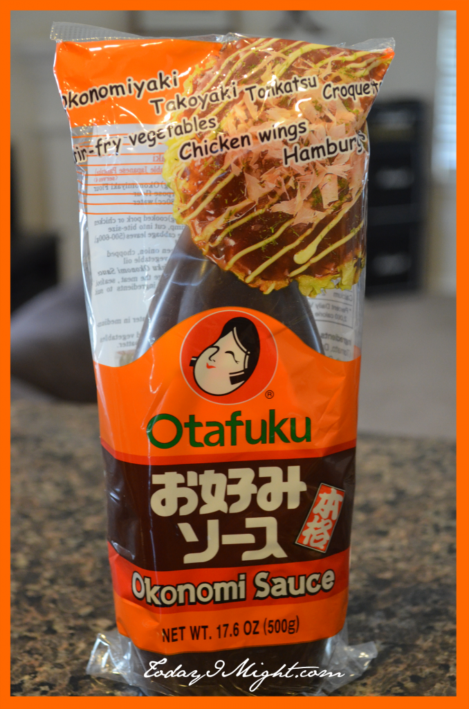 todayimight.com | Okonomiyaki | Okonomi Sauce