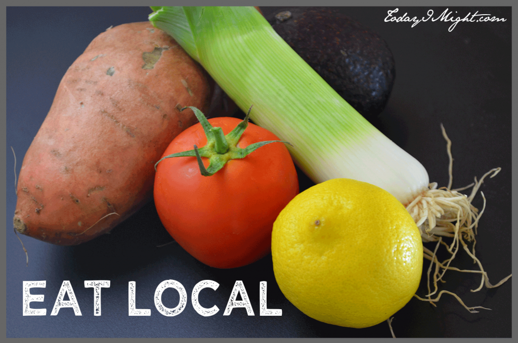todayimight.com | June Jumpstart | Eat Local Produce