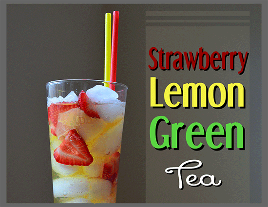 todayimight.com | Strawberry Lemon Green Tea