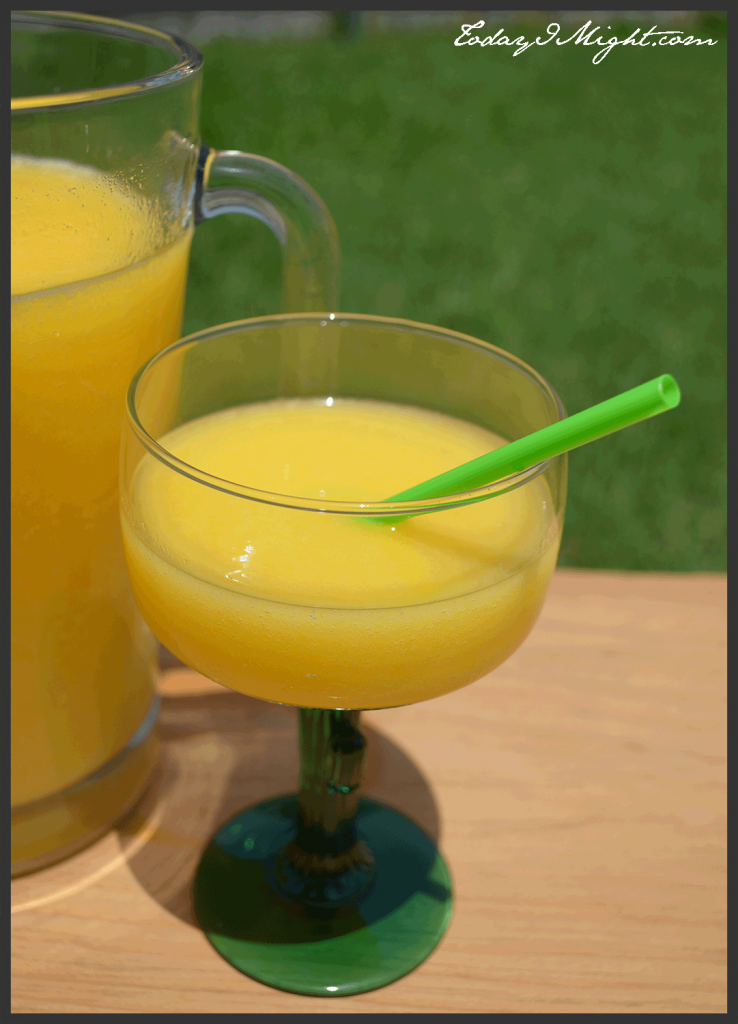todayimight.com | Frozen Mango Margarita and Pitcher