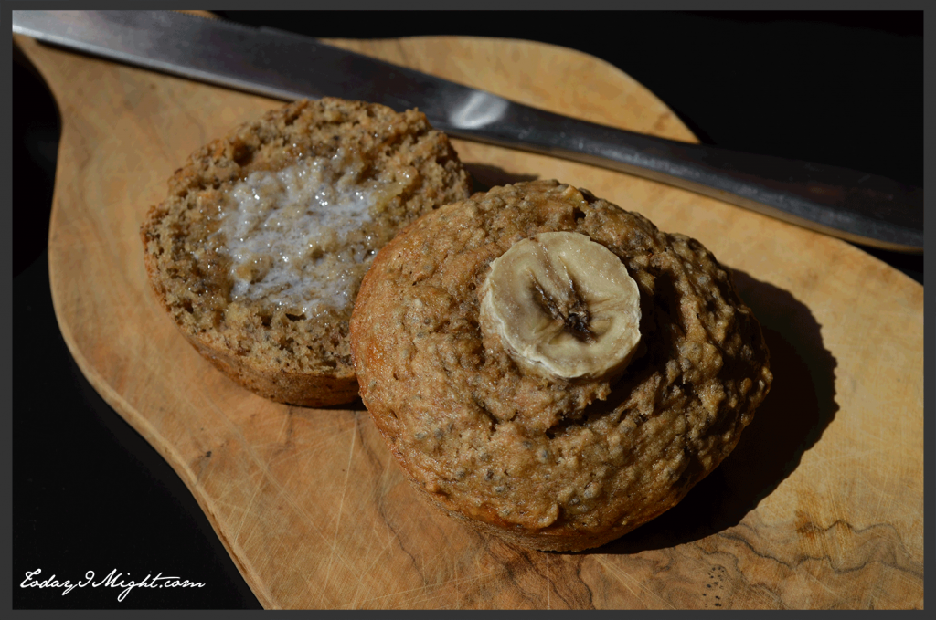 todayimight.com | Banana Chia Muffin