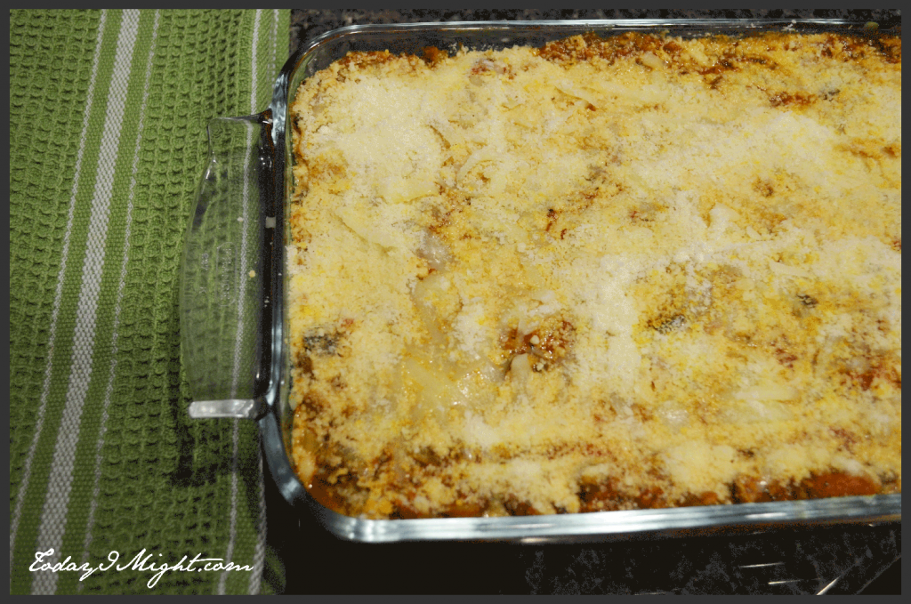 todayimight.com | Turkey Lasagna | Ready to Bake