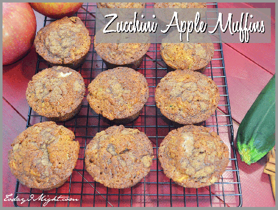 todayimight.com | Zucchini Apple Muffin Recipe