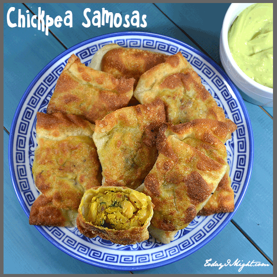 todayimight.com | Chickpea Samosas Recipe